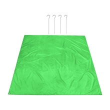 Polyester Camping Tarps Tear Resistant Large Size For Hiking Durable Outdoor Shelter