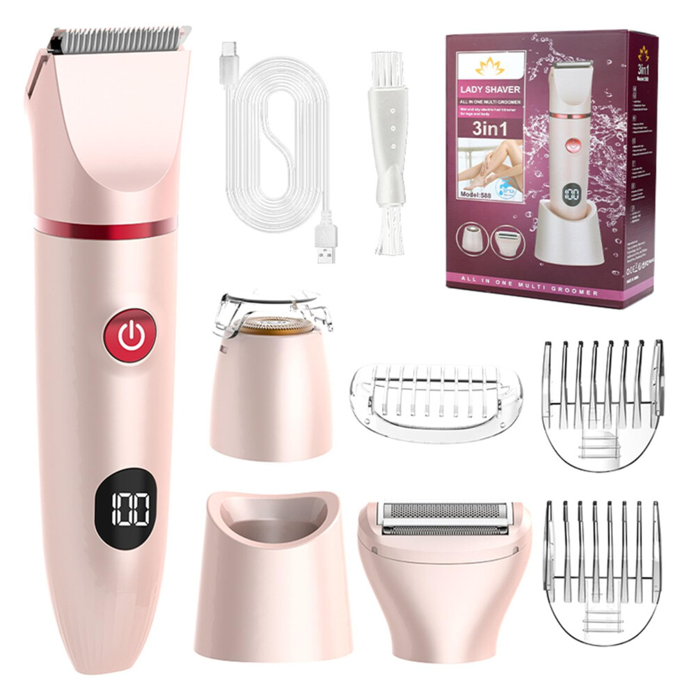 Digital Display Washable Hair Removers ABS Texture For Body And Face Use Hair Removal Device For Women
