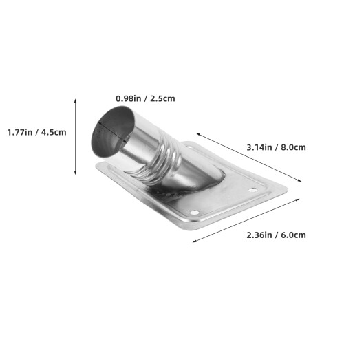 Metal Mop Connector, Commercial Handle Screw, Broom End Adapter 1