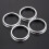4 Stks Aangepaste Hub Ringen Auto Buitenkant 4