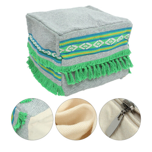 Footstool Mat LAGE Stool KATOEN Linen 1