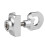 Chain Tensioner for Folded Bikes, Adjustable Regulator, Lightweight Design, Easy Adjuster Tool, Silver Finish 1