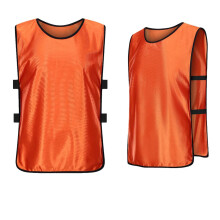 Training Bibs 12 Pack For Kids Juniors And Adults 16 Colours 4 Sizes Pinnies Scrimmage Vests For Team Sports Orange