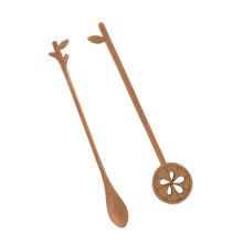 2Stk Holz Rührstäbe Rührer Holz Honig Rührer Holz Rührlöffel