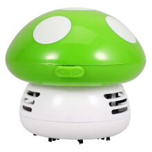 Mini Mashroom Tischstaubsauger Handlicher Staubentferner Grün