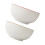 2 Keramik Blumen Wanddekoration Wohnaccessoire 1