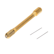 Crochet Hair Tool Stahl Kupfer Für Perücken Heimgebrauch 1 Set