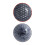2 Keramik Blumen Wanddekoration Wohnaccessoire 9