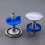 2Pièces Accessoire Cuisine Cache Trou Évier Acier Inoxydable Argenté 7