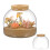 3 Glasfles Plantenhouder Visaquarium 3