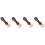 4 Sets Herbruikbare Wax Seal Stempel Met Handvat 6