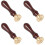 4 Sets Herbruikbare Wax Seal Stempel Met Handvat 7