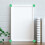 Wall Pushpin Groene Blad Kunststof Metaal 20-Pack 5