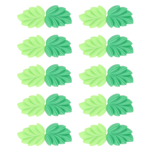Wall Pushpin Groene Blad Kunststof Metaal 20-Pack 1