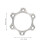 2Pack Disc Remmehouder Adapter Aluminium Voor 10