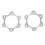 2Pack Disc Remmehouder Adapter Aluminium Voor 2