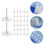 Raindrops 100 Compacte Duimspijkers Transparant Plastic 4