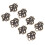 4 Paren Trui Legering Vestknopen Xiangyun 1