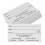 100 Multifunctionele Stemkaarten Witte Toegangstickets 5