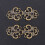 4 Paren Trui Legering Vestknopen Xiangyun 4