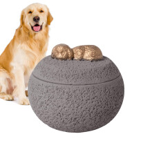 Pet Cremation Box Dog Cat Urn, Smooth Decorative Keepsake Coffin, Pet Memorial Urn For Funerals, Puppy Sympathy Gift
