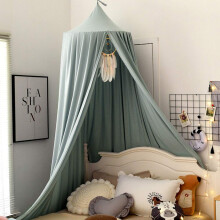 Dome Bed Canopy Cotton Mosquito Net Bed Tent For Kids, Ceiling Hanging Bed Curtain, Baby And Kids Reading Play Canopy