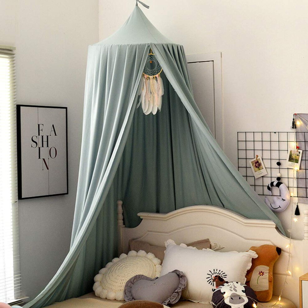 Dome Bed Canopy Cotton Mosquito Net Bed Tent For Kids, Ceiling Hanging Bed Curtain, Baby And Kids Reading Play Canopy