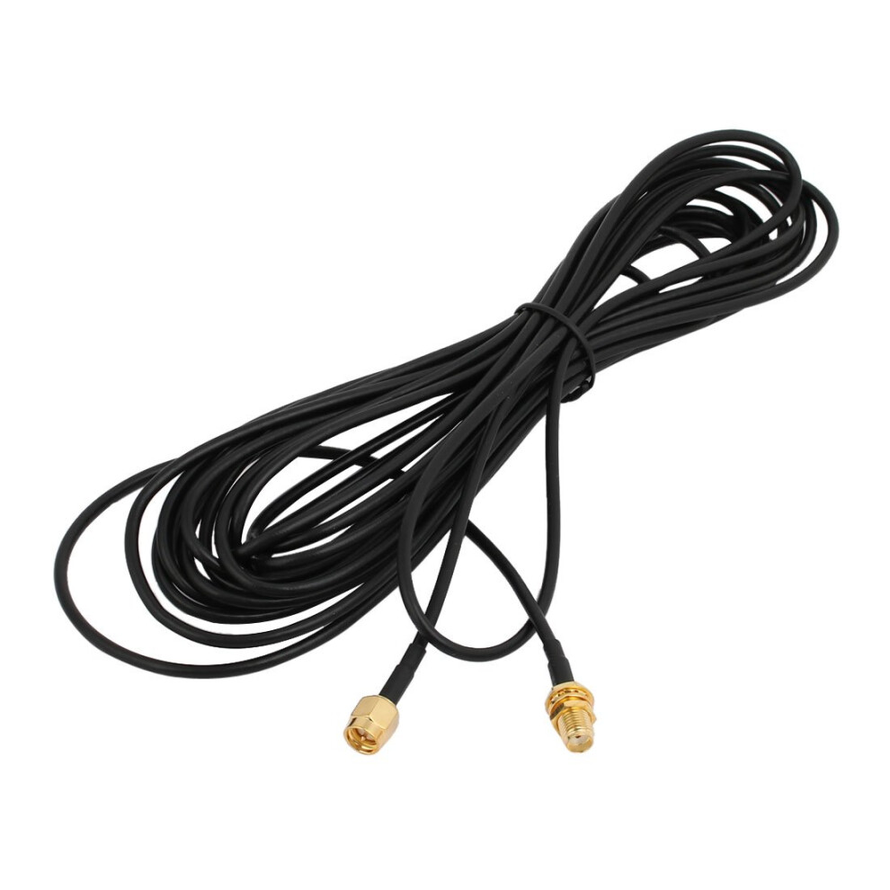 Sma Male To Female 6M Rg174 Coaxial Antenna Cable Extension Connector Adapter 9084446395488