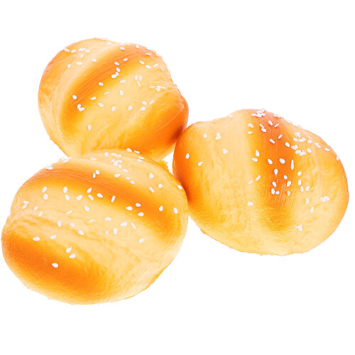 3Stk Simulation Brot Imitation Bäckerei Ornament