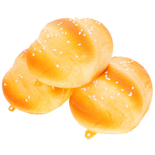 3Stk Simulation Brot Imitation Bäckerei Ornament 2