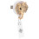 Badgehalter Aus Metall Mit Einziehbarem Clip 9