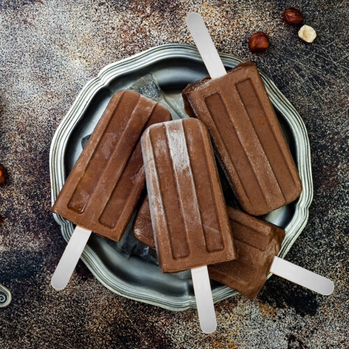 50 Eisstäbchen Kuchenstäbchen Zubehör Für Eiszubereitung 2