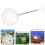Teleskopisches Aquarium Feinmaschig 3D Mit 9
