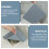 2Stk Durable Abwasserfilterabdeckung Bodenablaufabdeckung 11