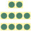 10 Aanhechtings Manometer Stickers Afbeeldingen Indicator 1