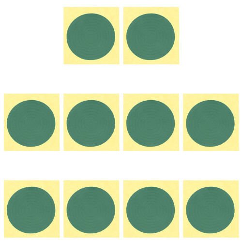 10 Aanhechtings Manometer Stickers Afbeeldingen Indicator
