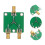 Coaxiale Adapterkabel Splitter Combiner Stopcontact Oplader 3