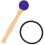 1Ensemble Marteau Bol Bois Violet Et Anneau Élastique 4