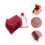 200 Pcs Gauze Drawstring Bag Jewelry Storage Pouch 10