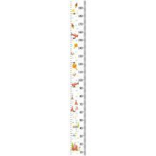 Wall Ruler Growth Chart Decoratief Noordse Canvas Kind