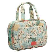 Sewing Box Knitting Kit Case Organizer Portable Green Bag Flower Knitting Needles Storage For Sewing Accessories Mending