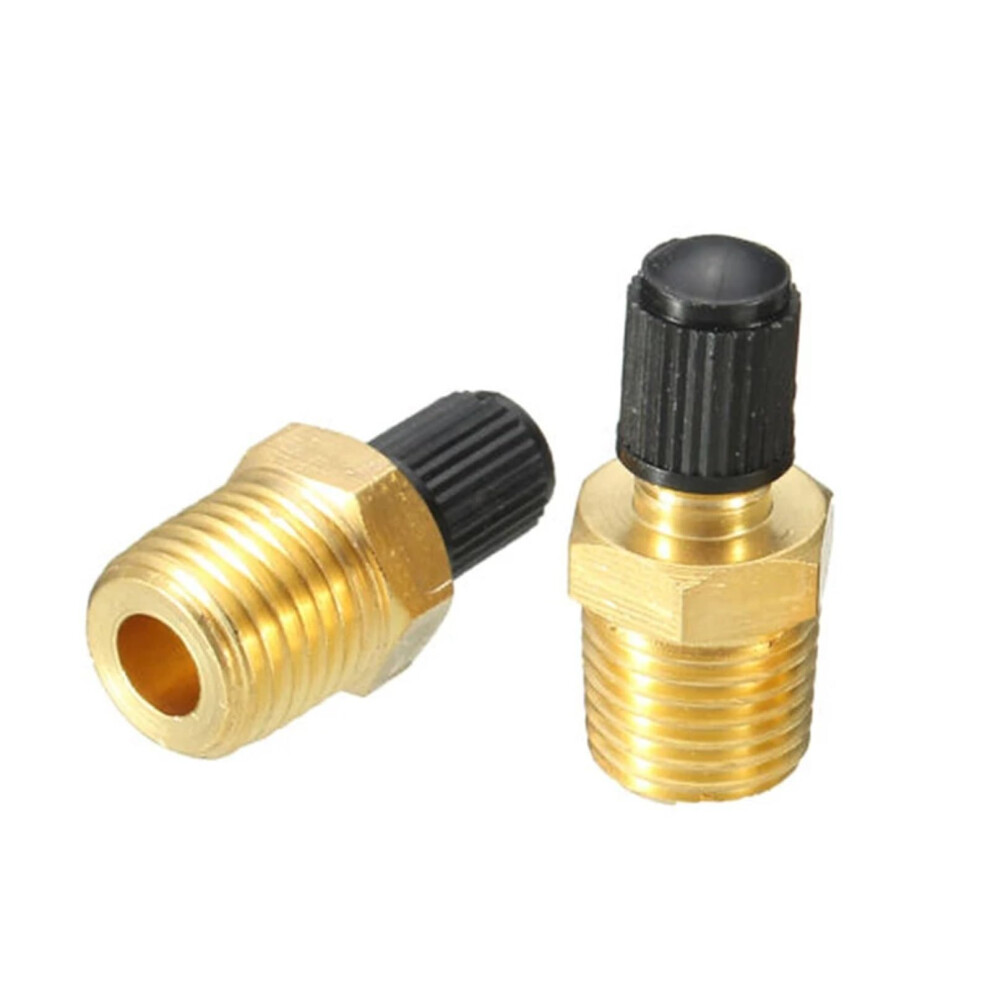 Solenoid Valve 4 Pack 1/4 Npt Mpt Solid Brass Air Compressor Tank Fill Valve Automotive Accessories 9084446396287