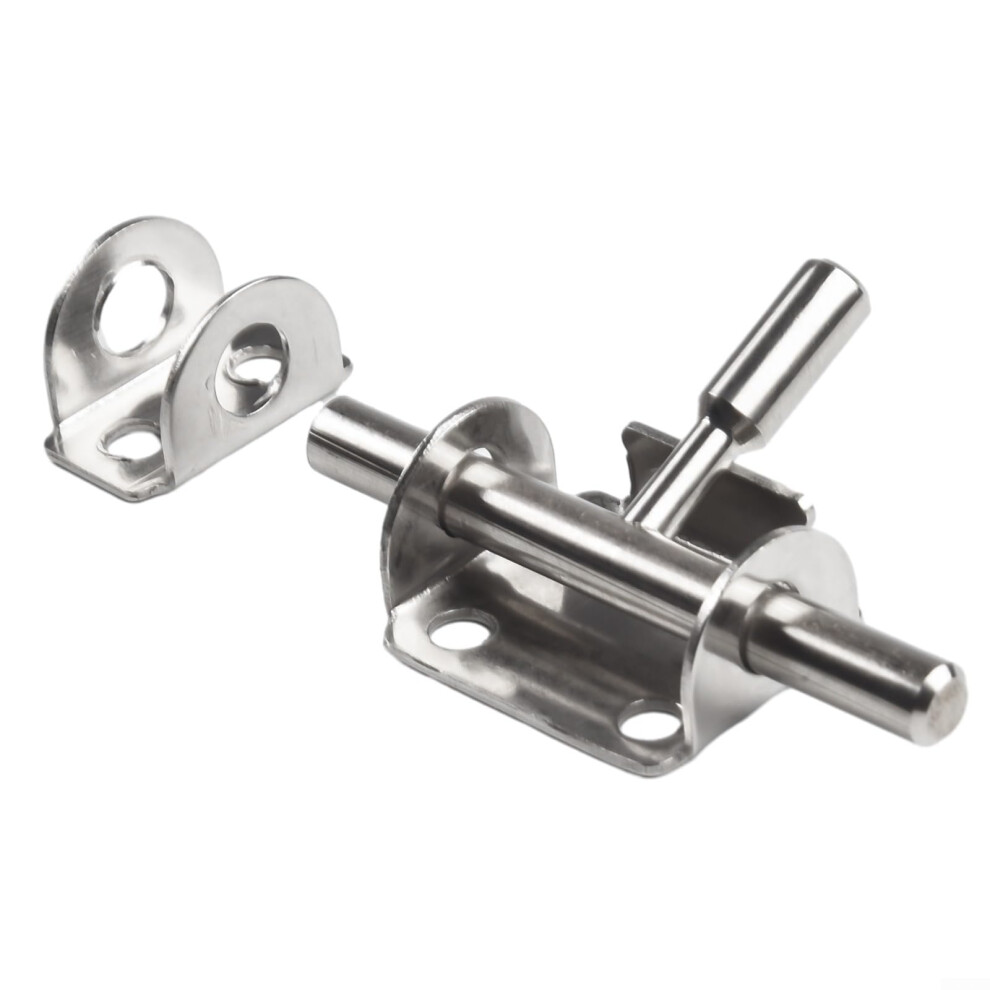 Stainless Steel Locking Hasp For Wooden Doors Padlock Compatible Corrosion-Resistant Heavy-Duty Safety Hardware 9016109386601