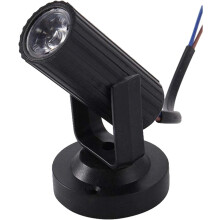 Led Pinspot Lights 4-Pack, Stage Spotlight, With Single Stand, Blue, For Home DJ Disco Wedding Mirror Ball Lighting