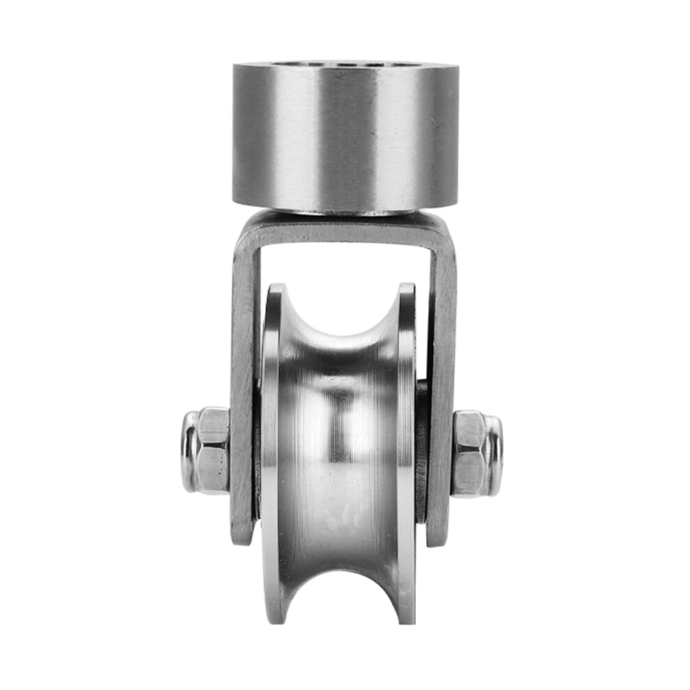 Solid Pulley 304 Stainless Steel Pulleys Rollers For Gate And Door Wheel Quiet Durable 9016109386892