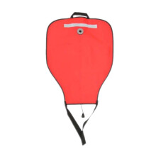 Scuba Diving Lift Bag Salvage Bag With Reflective Strip Red, Diving Float Buoy For Freediving