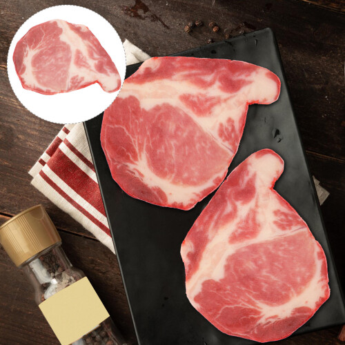 Durable PVC Artificial Beef Prop Realistic Food Model 1