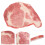 Durable PVC Artificial Beef Prop Realistic Food Model 5