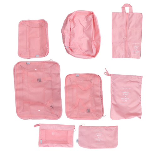 8 Koffer Reise Kleidung Verpackungsbeutel