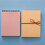 2Stk Kraftpapier Hardcover 36 Seiten Scrapbook 8